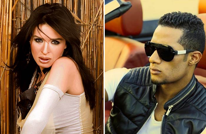 محمد رمضان ودينا