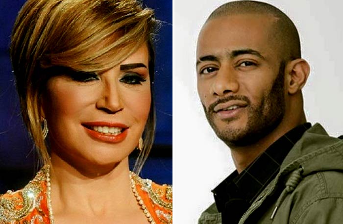 محمد رمضان وإيناس الدغيدي