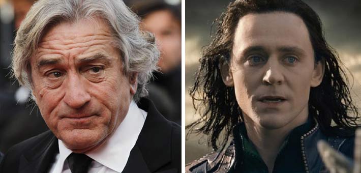 توم هيدلستون وروبرت دي نيرو