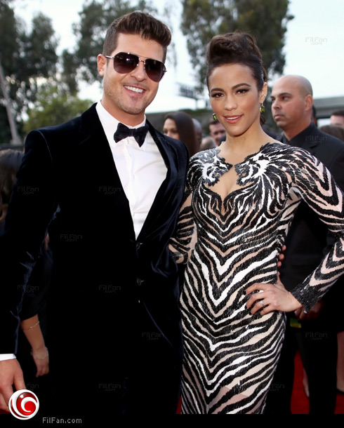 روبن ثيكي مع زوجته بولا باتون 