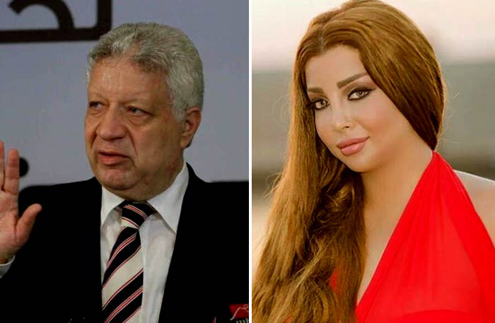 رولا ومرتضى منصور