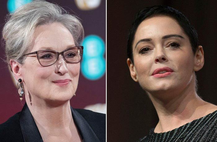 روز ماكجوين وميريل ستريب