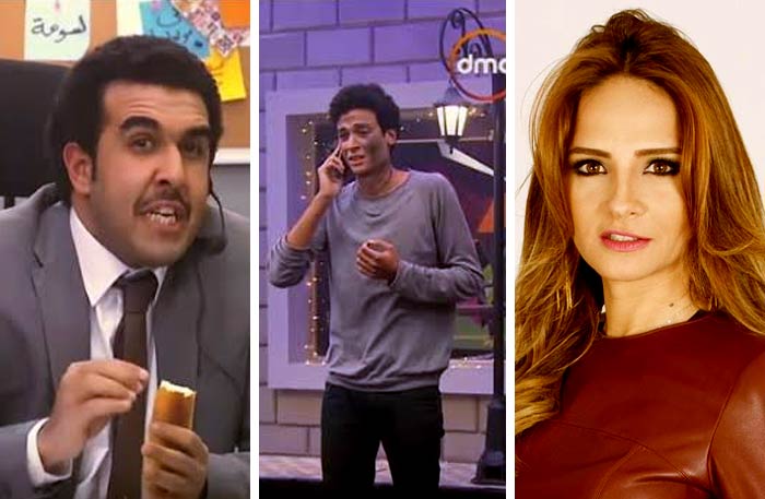 سالي شاهين وأحمد عبد الوهاب وكيمز