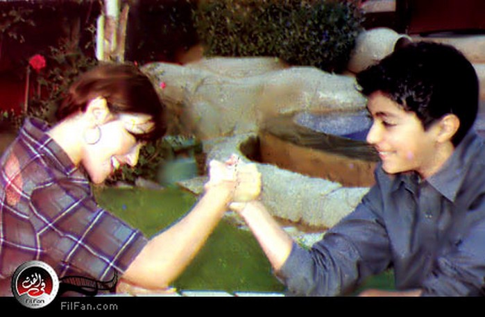 المطربة سميرة سعيد ونجلها شادي