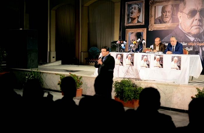 جانب من حفل تأبين محمود عبد العزيز