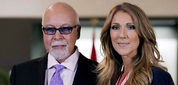 سيلين ديون وزوجها الراحل