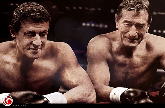 دي نيرو وستالون في بوستر Grudge Match
