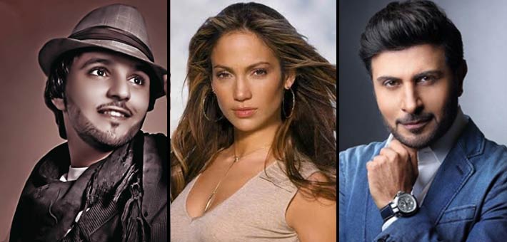 ماجد المهندس وجينفر لوبيز وزايد الصالح