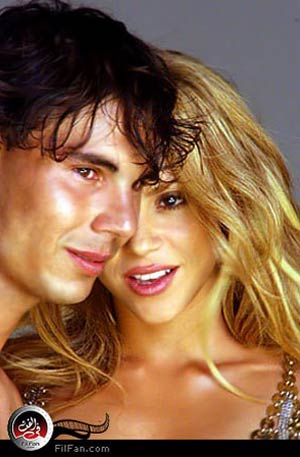 شاكيرا ورافايل نادال في لقطة من الكليب 