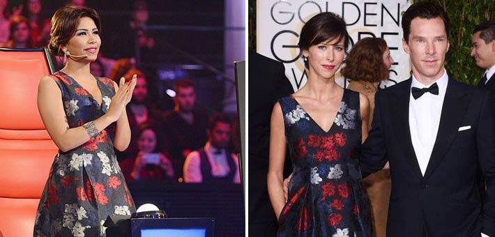 ِشيرين عبد الوهاب وصوفي هانتر