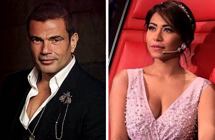 شيرين وعمرو دياب