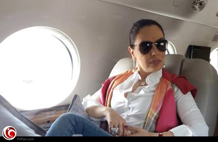 شيريهان في الطائرة الخاصة