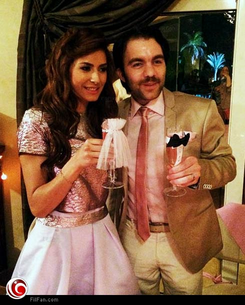 شريف رمزي وريهام أيمن في عقد القران