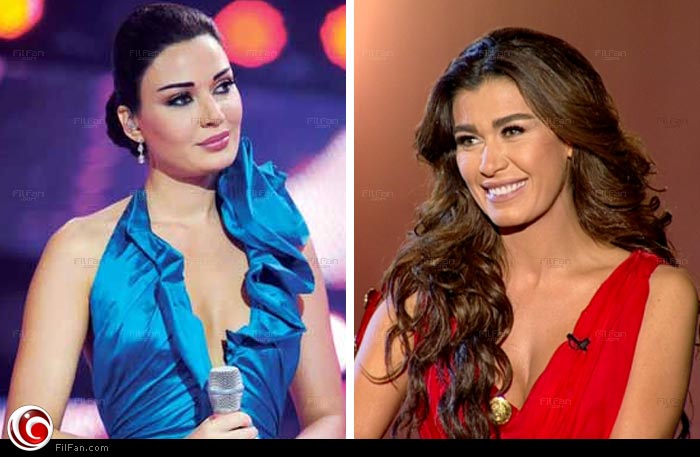 نادين الراسي وسيرين عبد النور