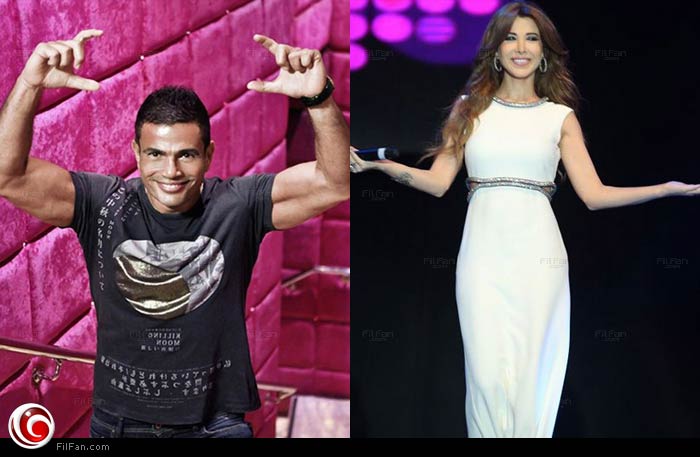 كيف عبّرت نانسي عجرم عن فخرها بلقاء عمرو دياب؟