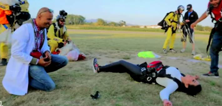 سمية الخشاب بعد مقلب &quot;هبوط اضطراري&quot;