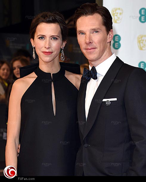 بيندكت كامبرباتش مع خطيبته