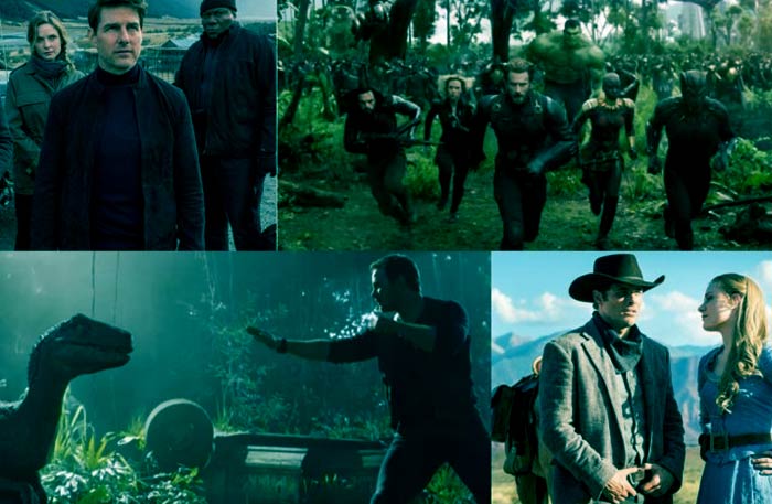 صورة مجمعة للقطات الإعلانات الترويجية من تصميم Moviefone