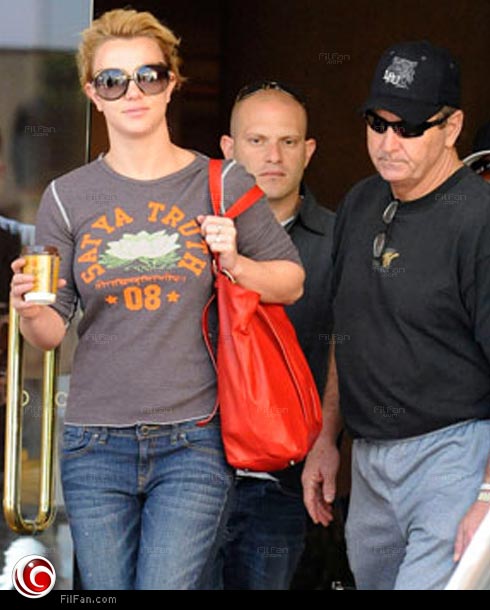 بريتني سبيرز مع والدها