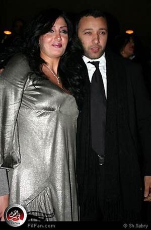 أحمد فهمي وغادة عبد الرازق في حفل العرض الخاص لفيلم &quot;أزمة شرف&quot;