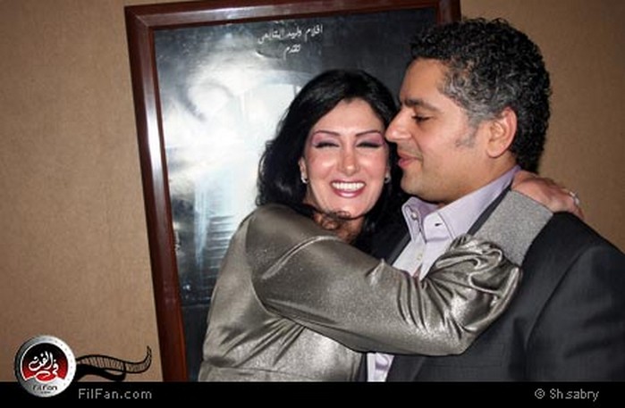 غادة عبد الرازق ووليد التابعي في افتتاح فيلم &quot;أزمة شرف&quot;