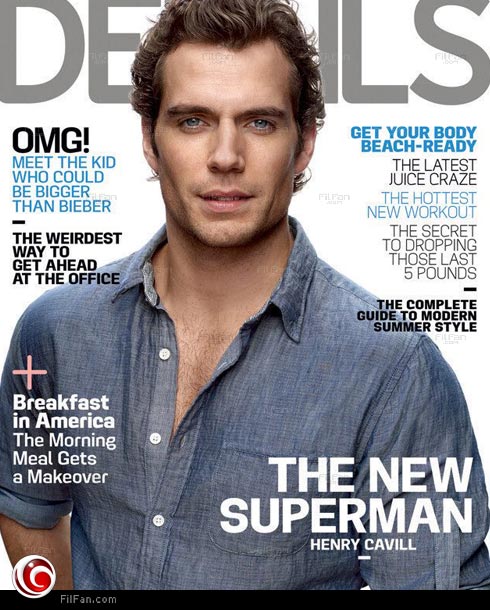 هنري كافل على غلاف  مجلة &quot; Details &quot;