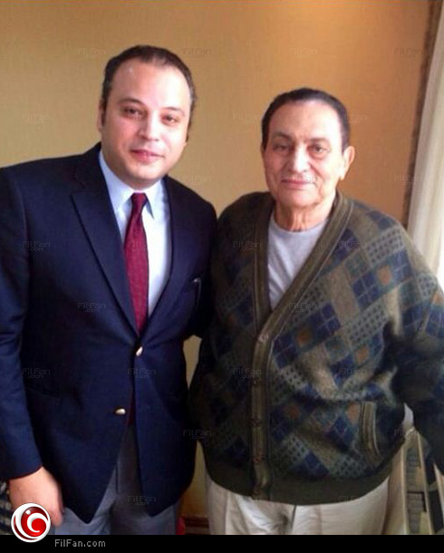 حسني مبارك وتامر عبد المنعم