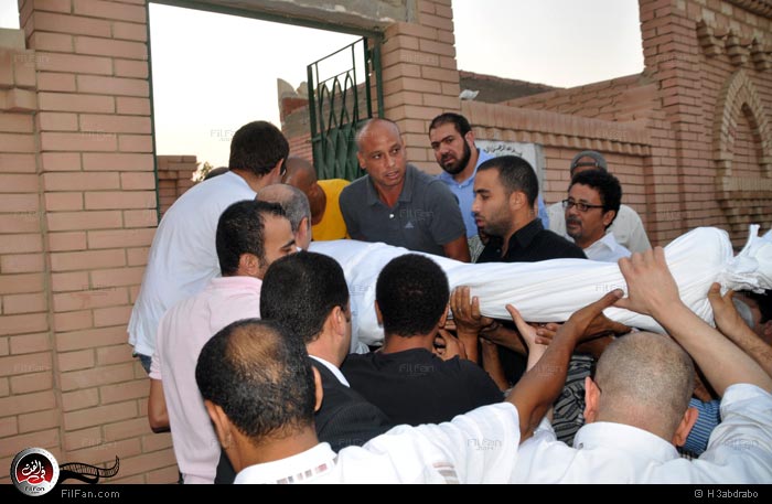 تشييع جثمان الفنان طلعت زين