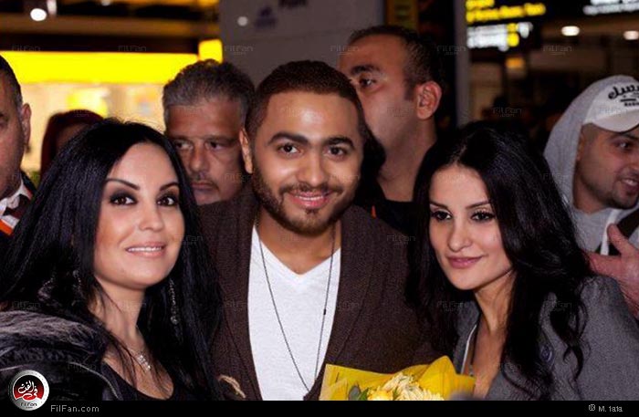 تامر حسني مع الجالية العربية بأستراليا