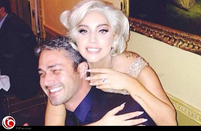 ليدي جاجا وخطيبها تايلور كيني