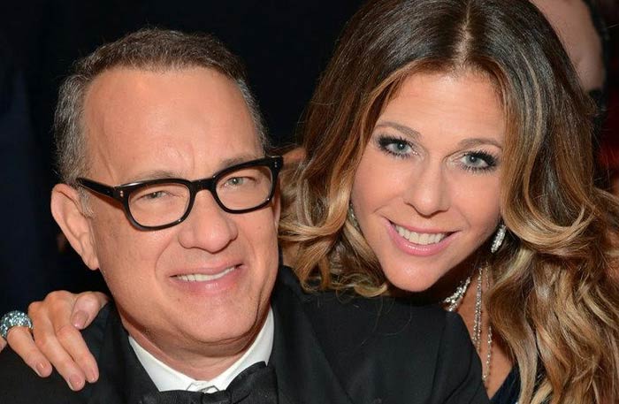 توم هانكس وزوجته ريتا ويلسون