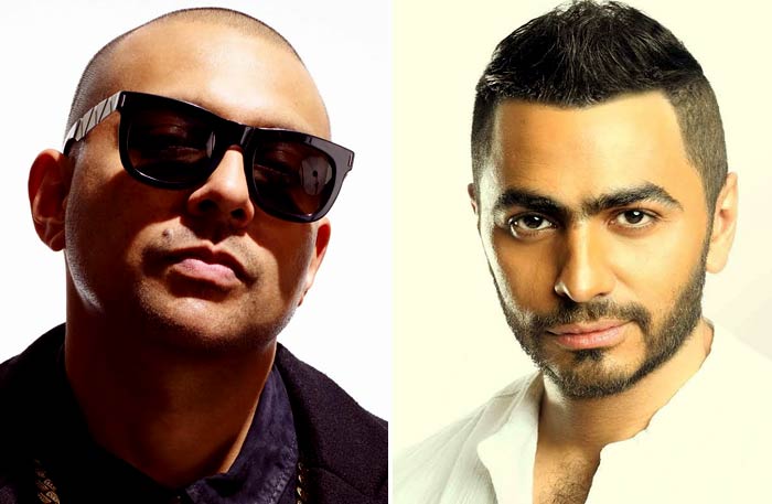 تامر حسني وشون بول