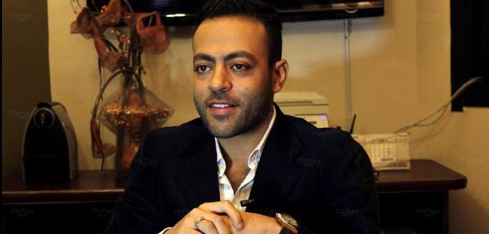 تامر عاشور مع FilFan.com