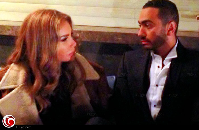 تامر حسني ونيكول سابا وأول يوم تصوير من &quot;ياسين&quot;