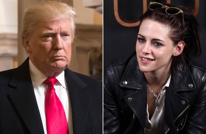 كريستين ستيورات ودونالد ترامب 