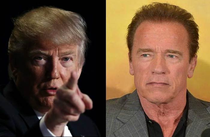 أرنولد شوازرنجر ودونالد ترامب