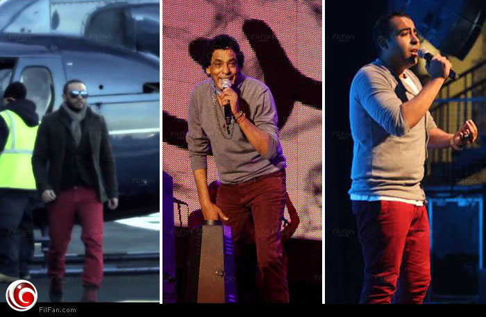 عدوية ينضم لنادي &quot;البنطلون الأحمر&quot; 