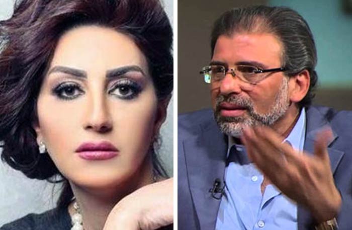 خالد يوسف ووفاء عامر 