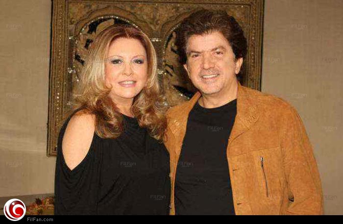 وليد توفيق وزوجته