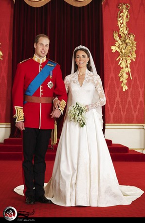 الصورة الرسمية للزوجين الدوق وليام والدوقة كيت
