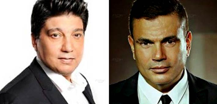 عمرو دياب وممدوح موسى