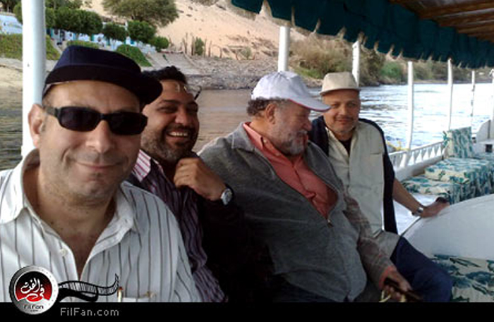 الفخراني بجوار عبد الرحيم كمال وأحمد وعمرو الجابري 