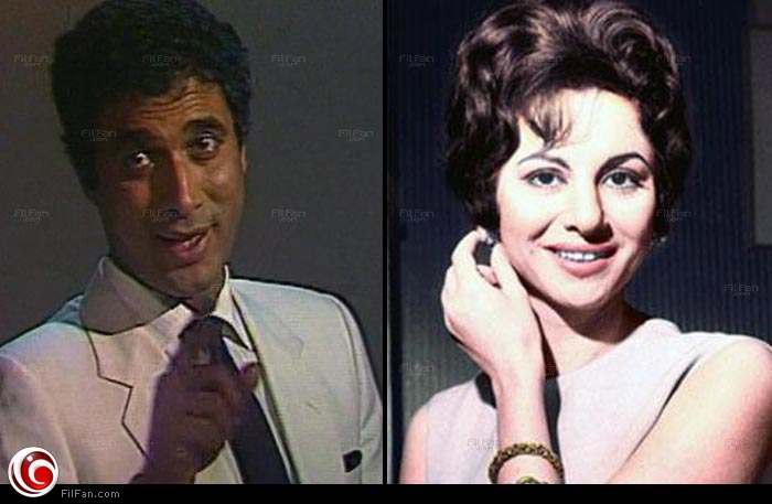 فاتن حمامة وأحمد زكي