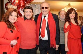 وفاء عامر ومحمود عبد العزيز وسمير صبري ودلال عبد العزيز