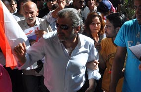 خالد يوسف في تظاهرات 30 يونيو