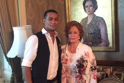 محمد رمضان وجيهان السادات