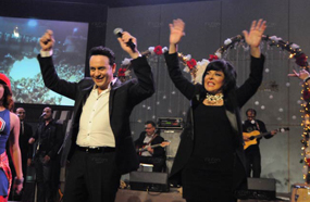 مصطفى قمر مع إسعاد يونس في &quot;صاحبة السعادة&quot;