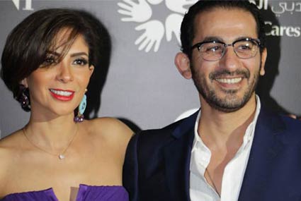 أحمد حلمي ومنى زكي