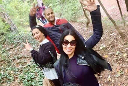 سمية الخشاب‎ وأحمد سعد.