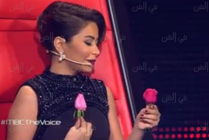 شيرين محرجة بعد الحصول على وردتين